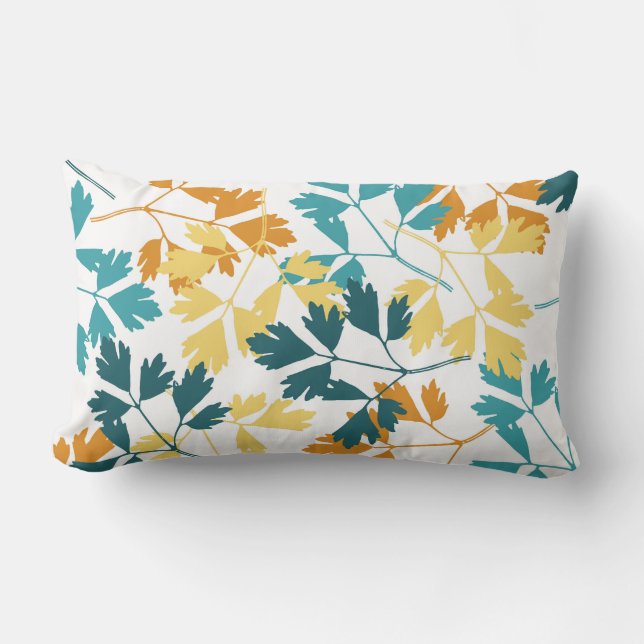 Coussin Rectangle Automne Feuilles d'automne Jeu d'oreiller (Recto)