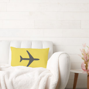 Coussin Rectangle Avion minimaliste Avion Vol