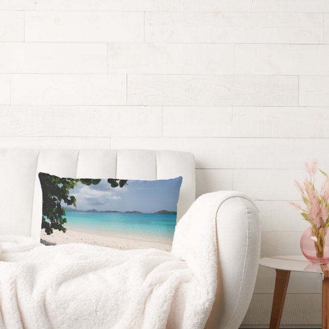 Coussin Rectangle Baie Lune de miel (St. John, USVI) (Canapé)