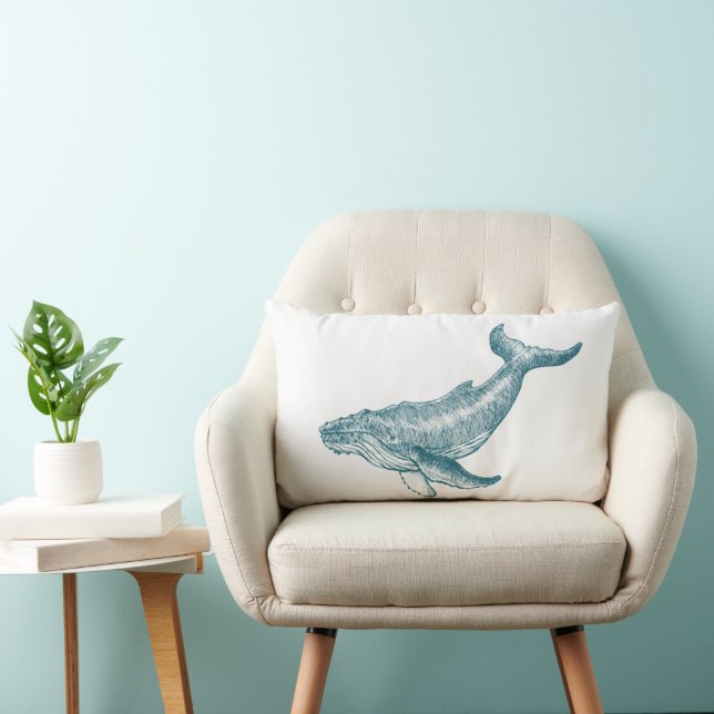 Coussin Rectangle baleine (Chaise)