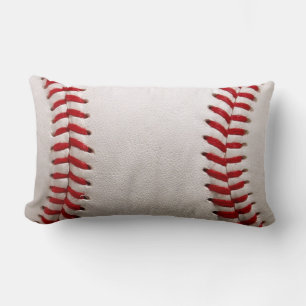 Coussin Rectangle Baseball et Softball Couture Rouge