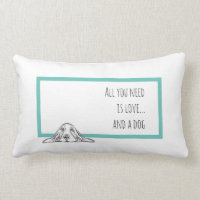 basset hound noir blanc yeux de chiot simple 