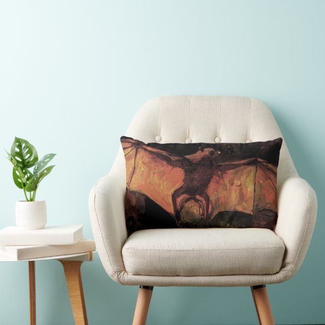 Coussin Rectangle Batterie de renard volante par Vincent van Gogh (Chaise)