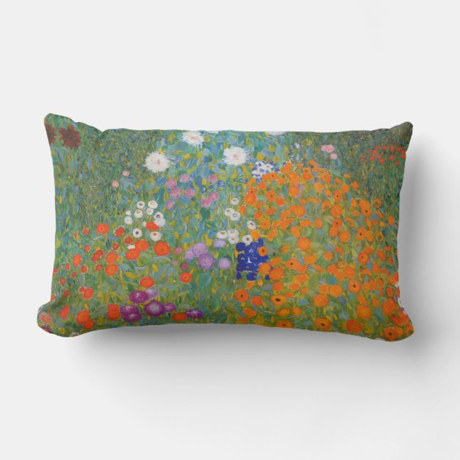 Coussin Rectangle Bauerngarten - Gustav Klimt (Recto)