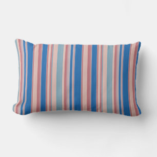 Coussin Rectangle Beach Party Stripes 01 (bandes verticales)