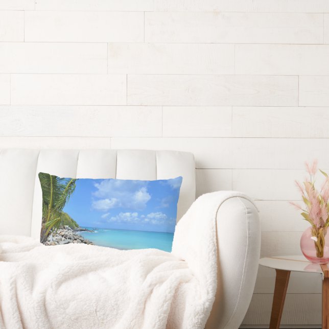 Coussin Rectangle Beautiful Turquoise Tropical Beach (Canapé)
