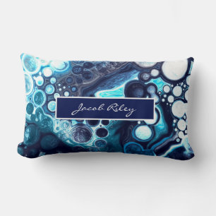 Coussin Rectangle Bébé bleu personnalisé bébé bébé bébé bébé