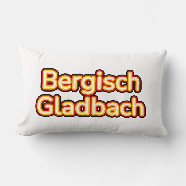 Coussin Rectangle Bergisch Gladbach Allemagne (Recto)