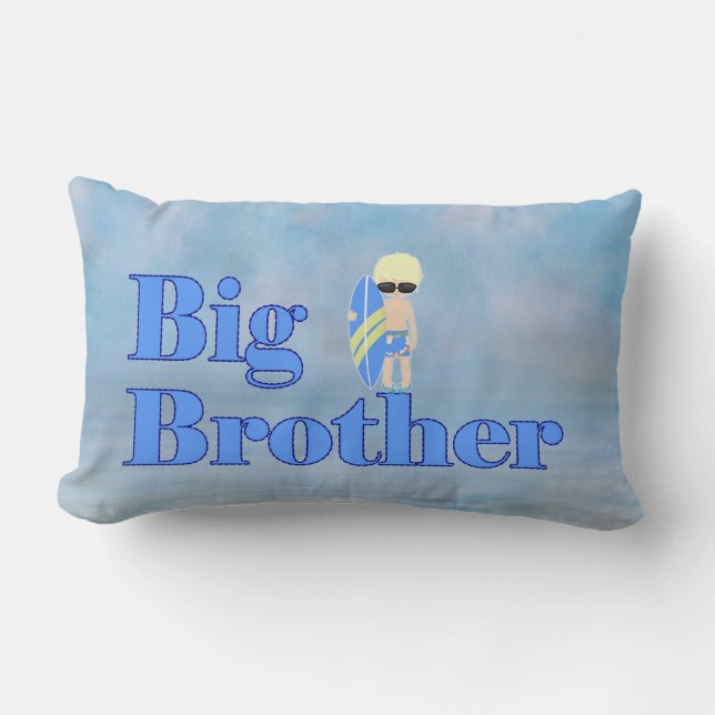Coussin Rectangle Big Brother Surfer Dude (Recto)