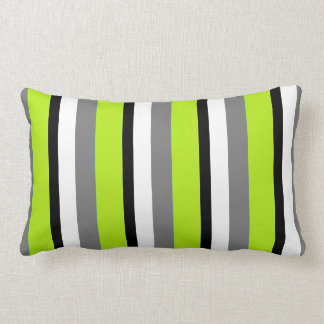 Coussin Rectangle Blanc gris de noir de chaux