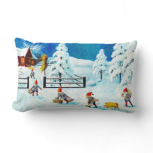 Blue Jenny Nyström Gnome Vintage Noël suédois