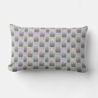 Coussin Rectangle "Blushing Lavender & Butterfly Dreams"