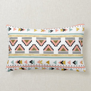 Coussin Rectangle Boho, style aztèque