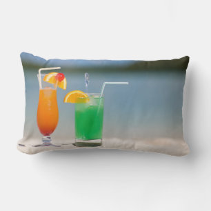 Coussin Rectangle Boissons sur la plage
