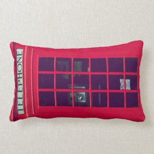 Coussin Rectangle Boîte téléphonique britannique d'origine