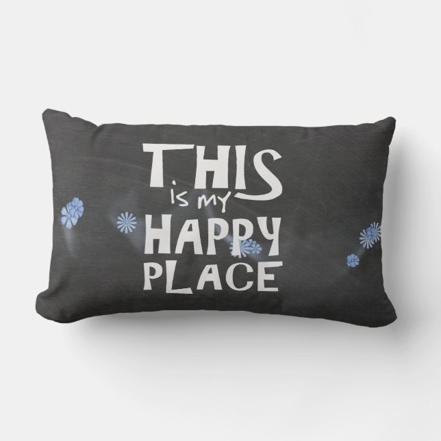 Coussin Rectangle Bonheur des fleurs sur le tableau de bord (Recto)