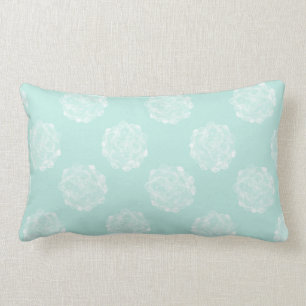Coussin Rectangle Bonheur plante   Pastel Succulent Motif