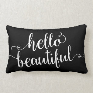 Coussin Rectangle Bonjour beau