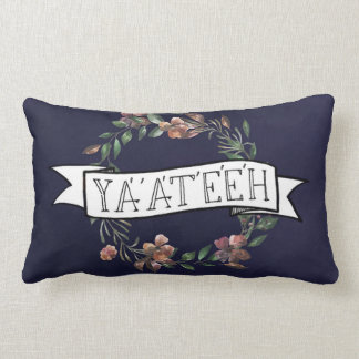 Coussin Rectangle Bonjour ! Salutation de Navajo