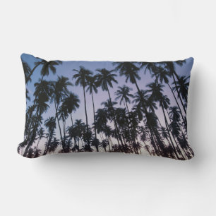 Coussin Rectangle Bosquet de palmiers royaux Kupuva à Kaunakakai