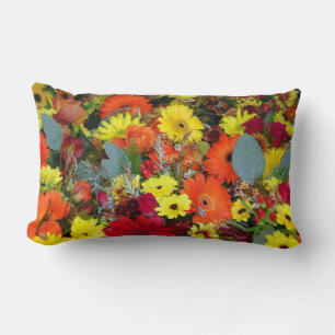 Coussin Rectangle Bouquet de fleurs