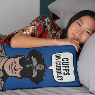 COUSSIN RECTANGLE BOYFRIEND PILLOWS - COP - CUFFS OR CUDDLE?
