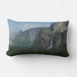 Coussin Rectangle Bridalveil Falls et Half Dome à Yosemite