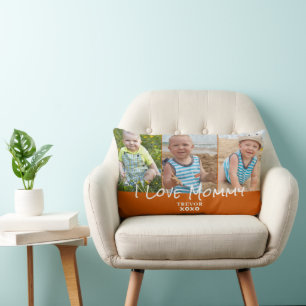 Coussin Rectangle Burnt Orange 3 Photo maman