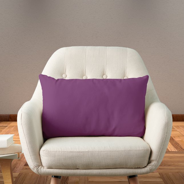 Coussin Rectangle Byzantium couleur solide (Créateur téléchargé)