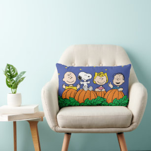 Coussin Rectangle cacahuètes   Le correctif grand Citrouille