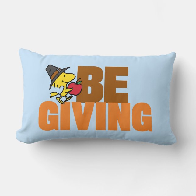 Coussin Rectangle cacahuètes | Pèlerin des bois (Recto)