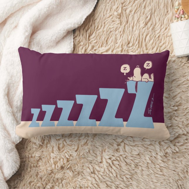 Coussin Rectangle cacahuètes | Snoopy & Woodstock Nap (Couverture)