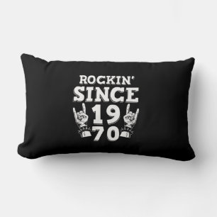 Coussin Rectangle Cadeau de Noël Rockin depuis 1970