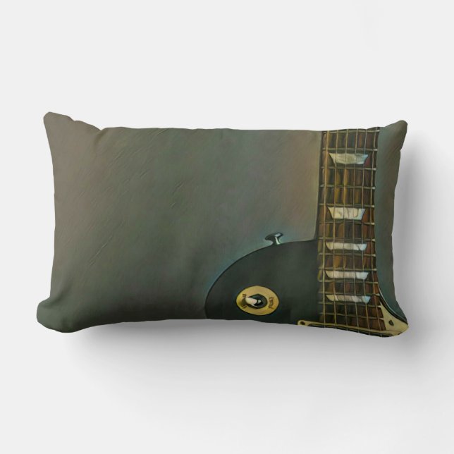Coussin Rectangle Cadeaux de guitare pour lui (Recto)