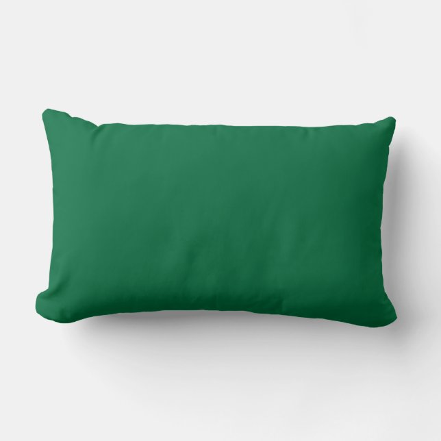 Coussin Rectangle Cadmium green (solid color)  (Recto)