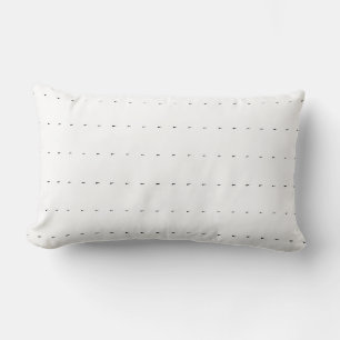 Coussin Rectangle Camouflage noir et blanc Motifs Abstraits Thro
