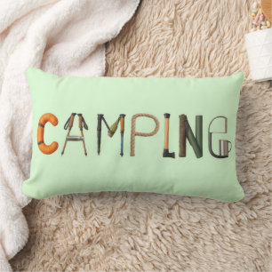 Coussin Rectangle Camping Mot Lumbar Jeu d'oreiller