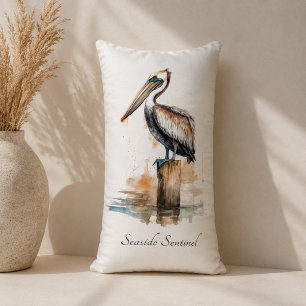 Coussin Rectangle Canapé de bord de mer Pélican Accent
