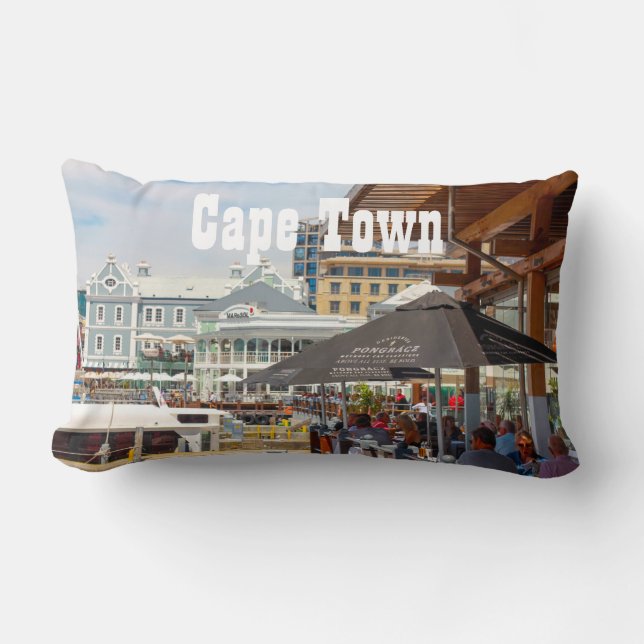 Coussin Rectangle Cap Table Mountain Waterfront Cityscape (Recto)