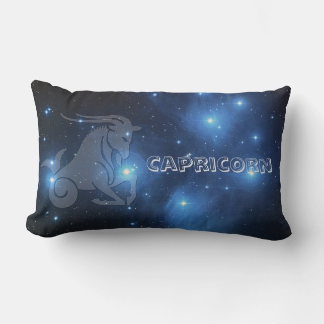 Coussin Rectangle Capricorne transparent (Recto)