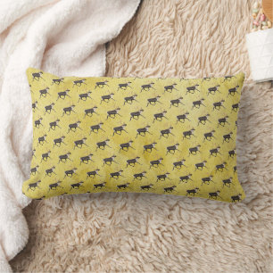 Coussin Rectangle Caribou boréal