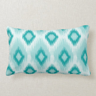 Coussin Rectangle Carreau bleu de lumbar d'iKat