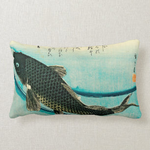 Coussin Rectangle Carreau de Hiroshige Koi