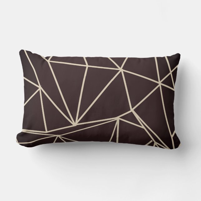 Coussin Rectangle Carreau géométrique des animaux | Geometri de (Recto)