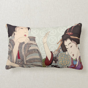 Coussin Rectangle Carreaux japonais de conception d'art