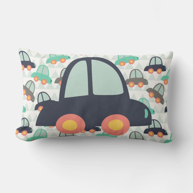 Coussin Rectangle Cars et More (Recto)