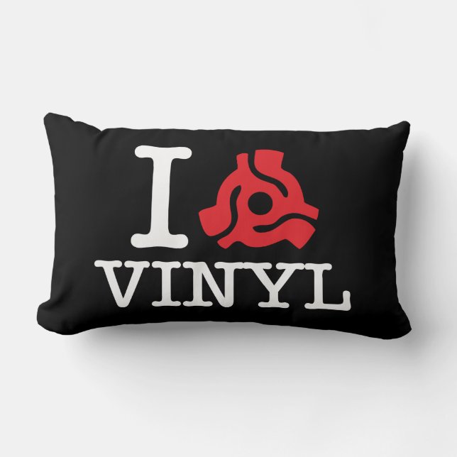 Coussin Rectangle Carte I 45 Vinyl (Recto)