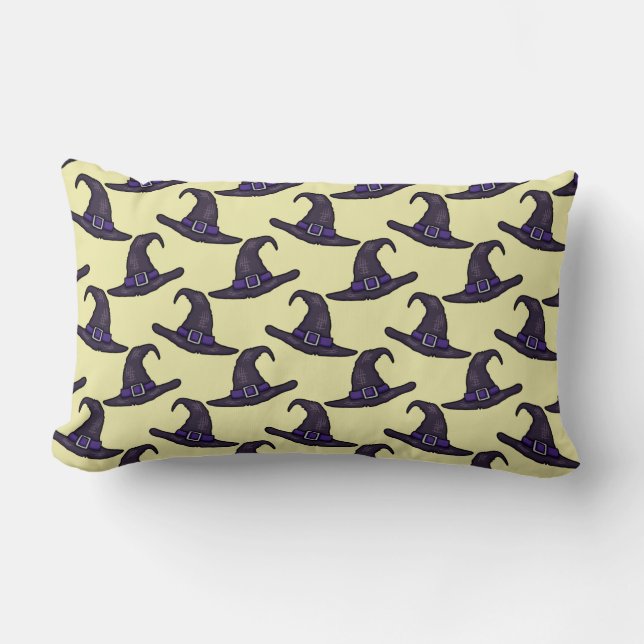 Coussin Rectangle Casquettes sorciers (Recto)