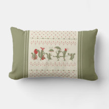 Cerises Jubilee Lumbar Jeu d'oreiller