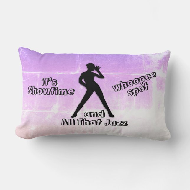 Coussin Rectangle C'est Showtime Jazz Whoopee Spot Cushion (Recto)